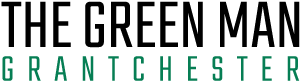 Green Man Grantchester Cambridge Logo